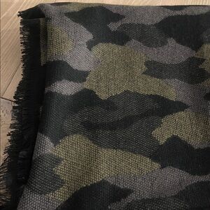 NWT~ Anthropologie oversized camo scarf/pashmina ~Beautiful & cozy